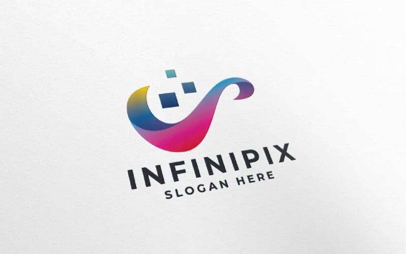 Infinity Pixel Professional Logo Logo Template
