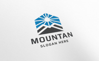 Mountan Letter M Logo Professional