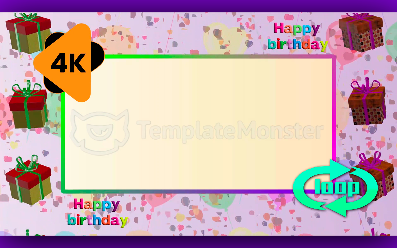 Kit Graphique #417403 Birthday 4k Divers Modles Web - Logo template Preview