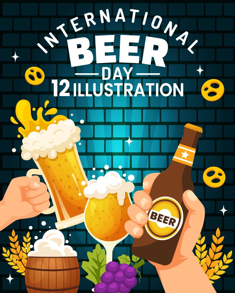 Kit Graphique #417485 Beer Day Divers Modles Web - Logo template Preview