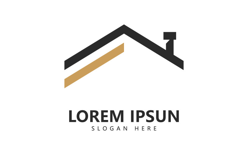 Home real estate logo icon vector template design V1 Logo Template