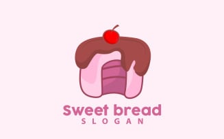 Sweet Bread Logo Bakery Shop DesignV3