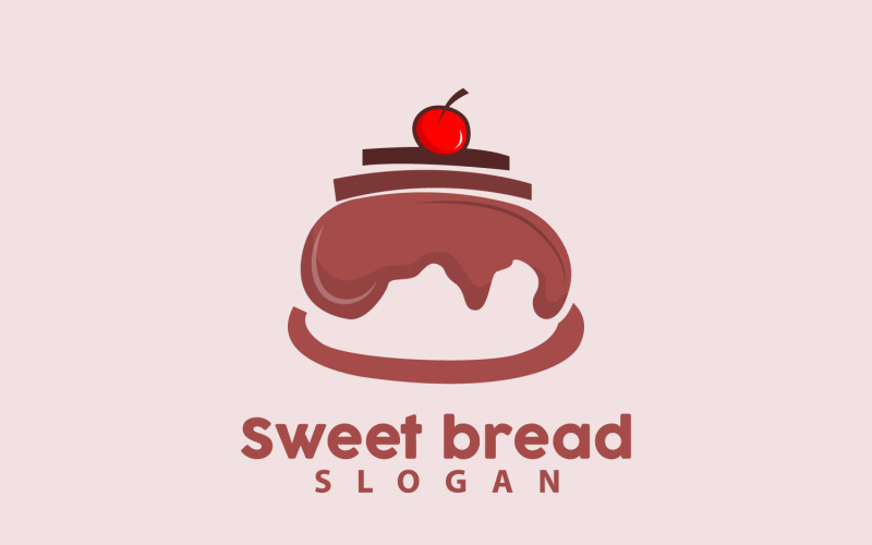 Sweet Bread Logo Bakery Shop DesignV4 Logo Template