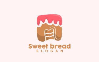 Sweet Bread Logo Bakery Shop DesignV5