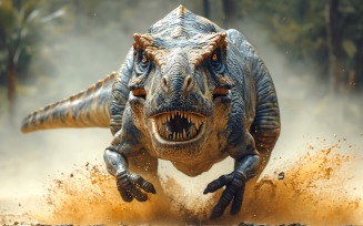 Allosaurus Dinosaur realistic Photography 2