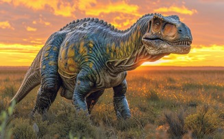 Sauropelta Dinosaur realistic Photography 3