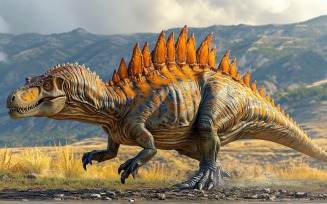 Spinosaurus Dinosaur realistic Photography 1
