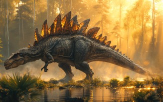 Spinosaurus Dinosaur realistic Photography 4
