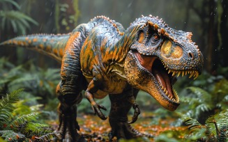 Allosaurus Dinosaur realistic Photography 2.