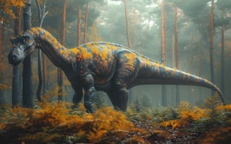 Apatosaurus Dinosaur realistic Photography 3