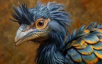 Archaeopteryx Dinosaur realistic Photography 1
