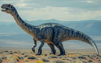 Brontosaurus Dinosaur realistic Photography 3