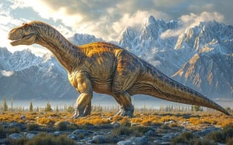 Camarasaurus Dinosaur realistic Photography 4