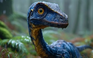 Coelophysis Dinosaur realistic Photography 1