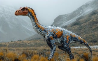 Gallimimus Dinosaur realistic Photography 4