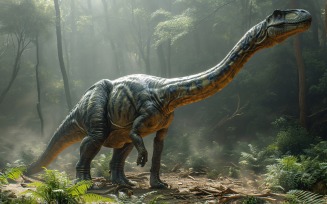 Ouranosaurus Dinosaur realistic Photography 2