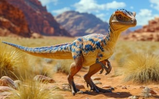 Oviraptor Dinosaur realistic Photography 2