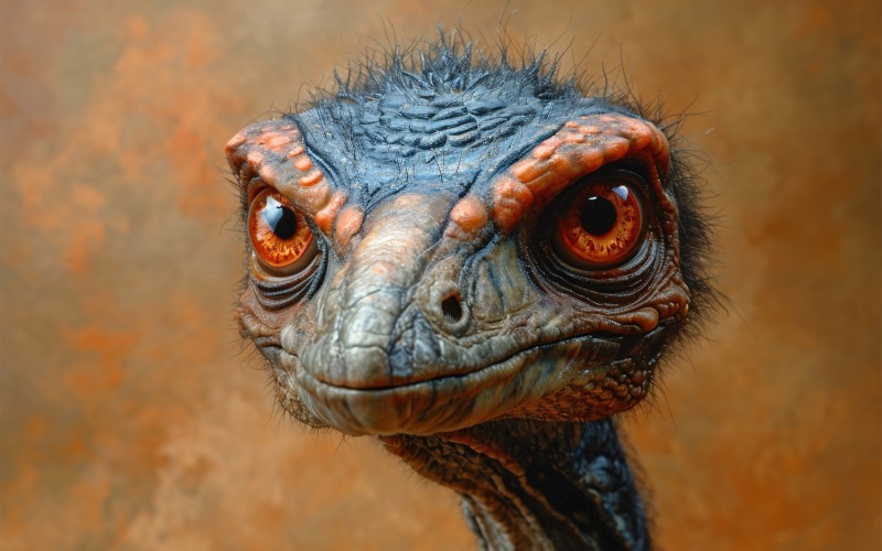 Troodon Dinosaur realistic Photography 3 Illustration