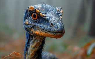 Oviraptor Dinosaur realistic Photography 2.