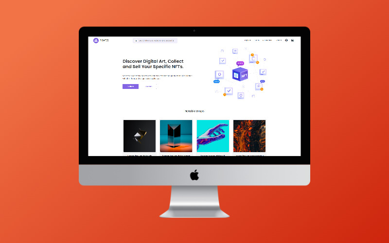 Pirates | The largest NFT marketplace template Website Template