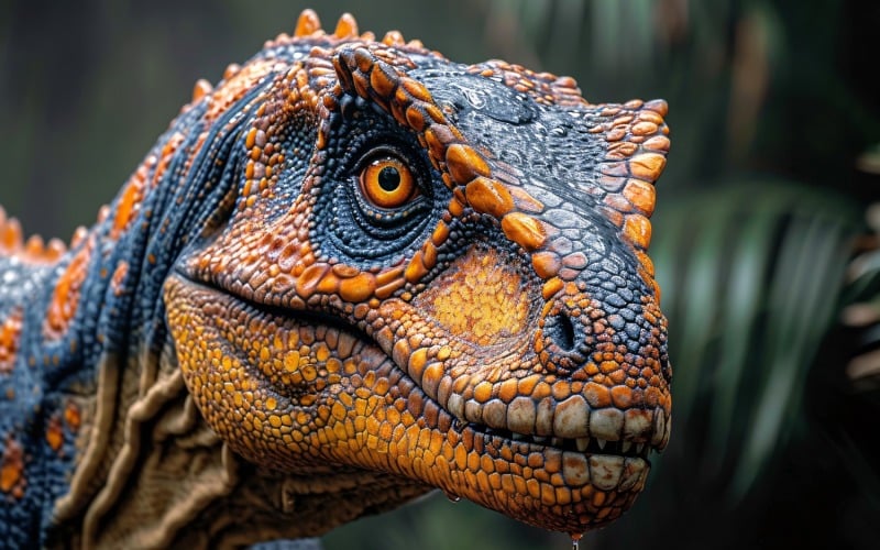 Sauropelta Dinosaur realistic Photography 3. Illustration