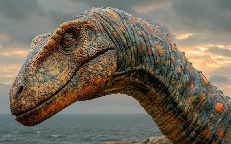 Sauropelta Dinosaur realistic Photography 4. Illustration