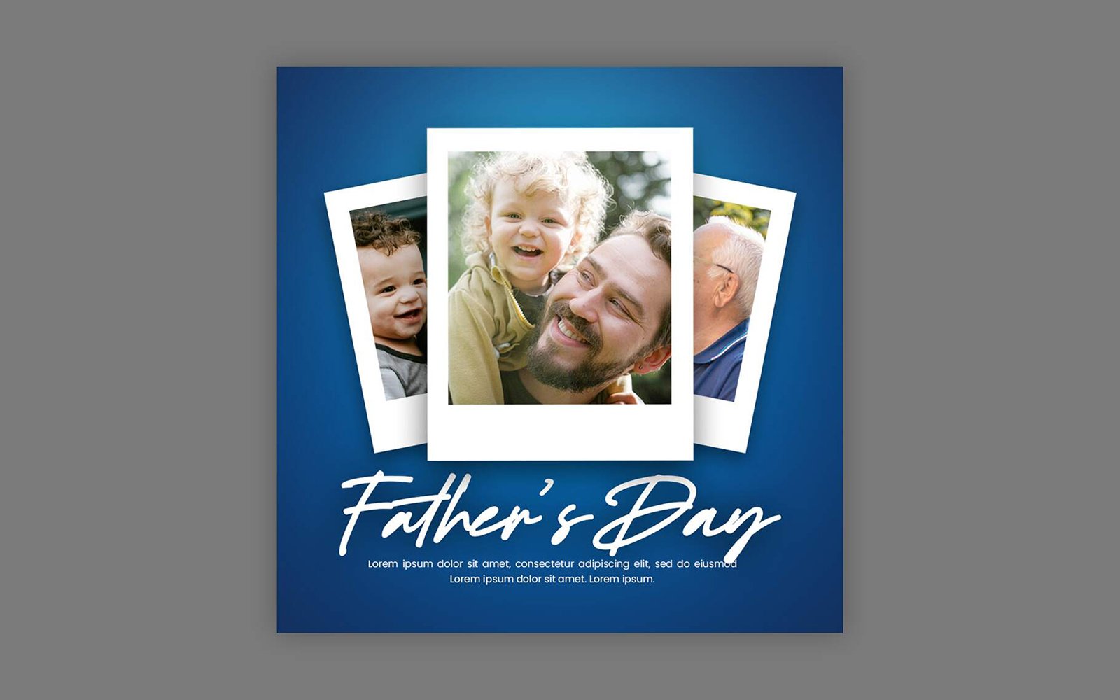 Template #417863 Fathers Day Webdesign Template - Logo template Preview