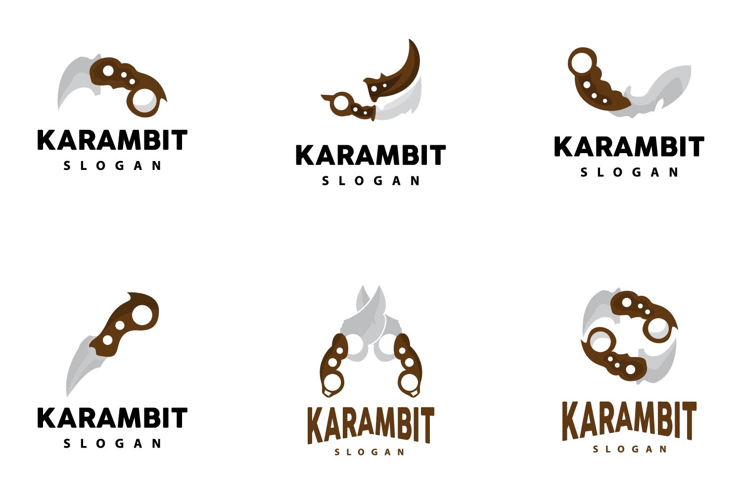 Kit Graphique #417896 Kerambit Karambit Divers Modles Web - Logo template Preview