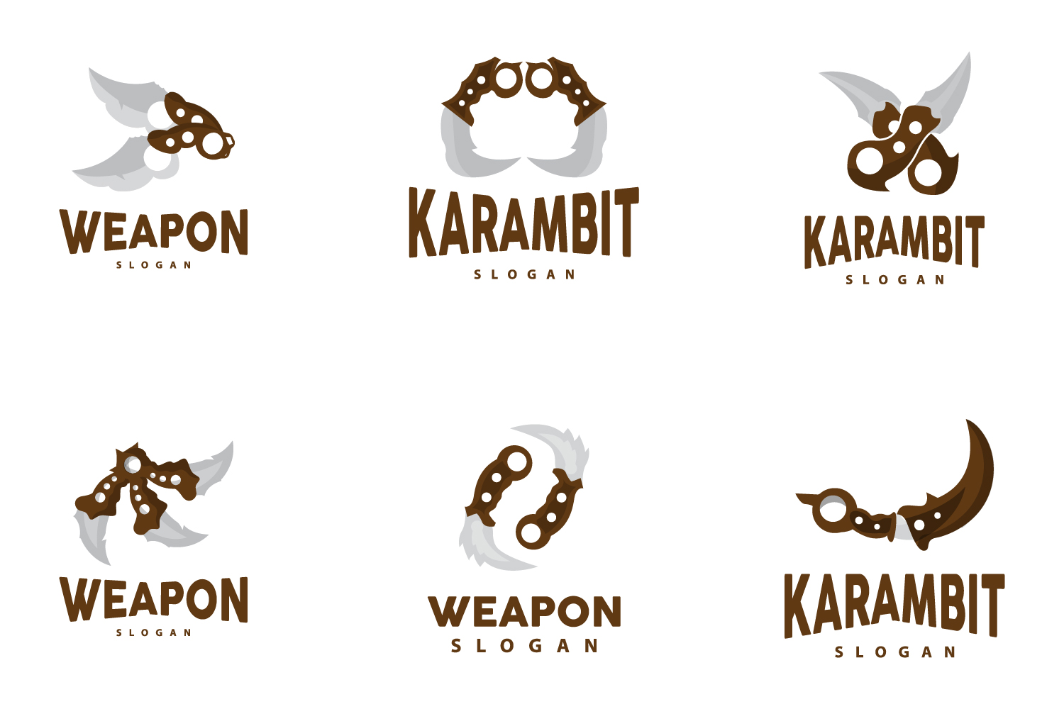 Kit Graphique #417897 Kerambit Karambit Divers Modles Web - Logo template Preview