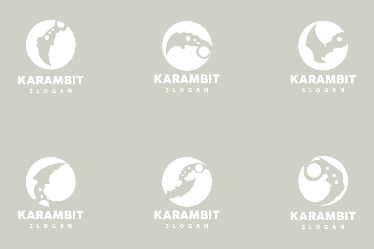 Template #417899 Karambit Katana Webdesign Template - Logo template Preview