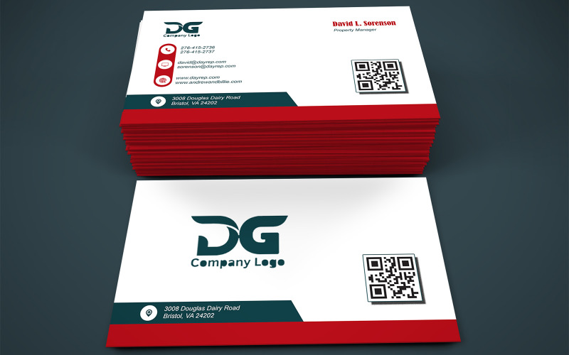 Elegant Business Card Designs for Professional Corporate Identity
