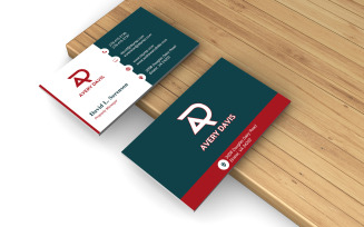 Professional Visiting Card Template Editable and Elegant