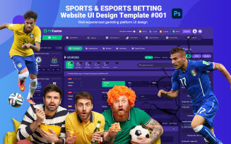 Sports and Esports Betting UI #001