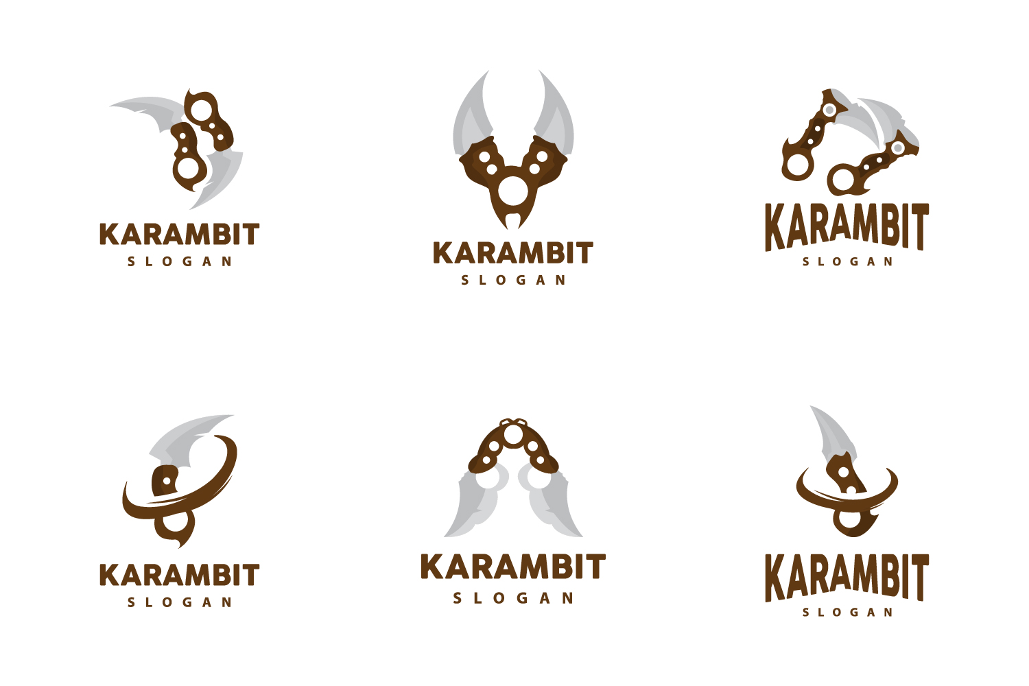 Template #417903 Karambit Katana Webdesign Template - Logo template Preview