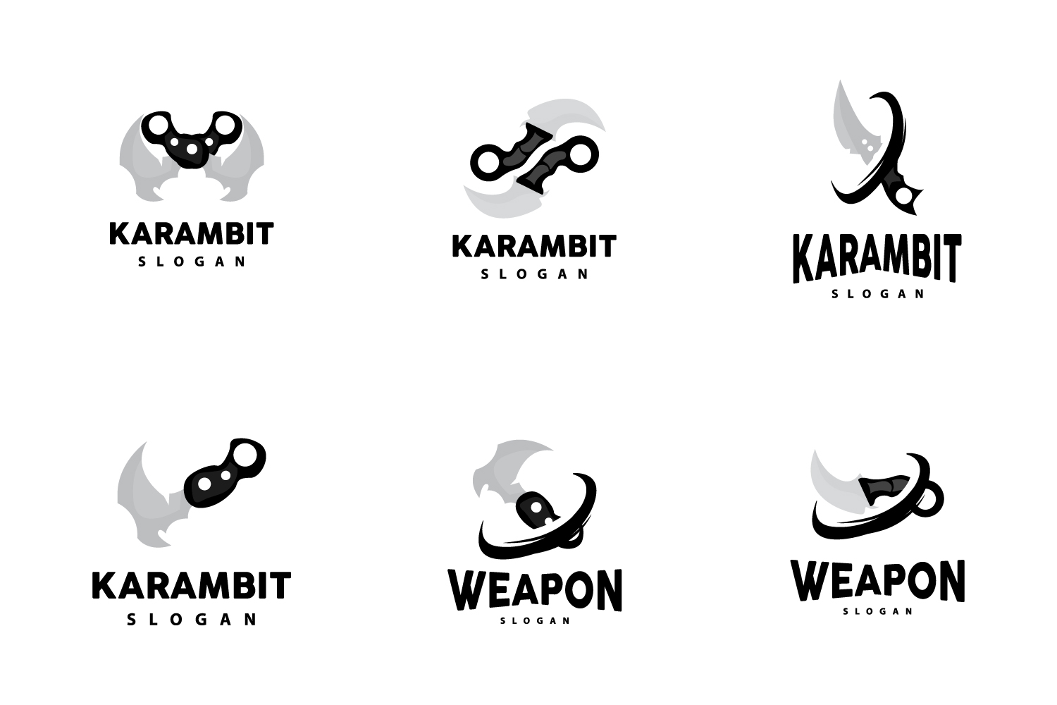 Kit Graphique #417904 Kerambit Karambit Divers Modles Web - Logo template Preview