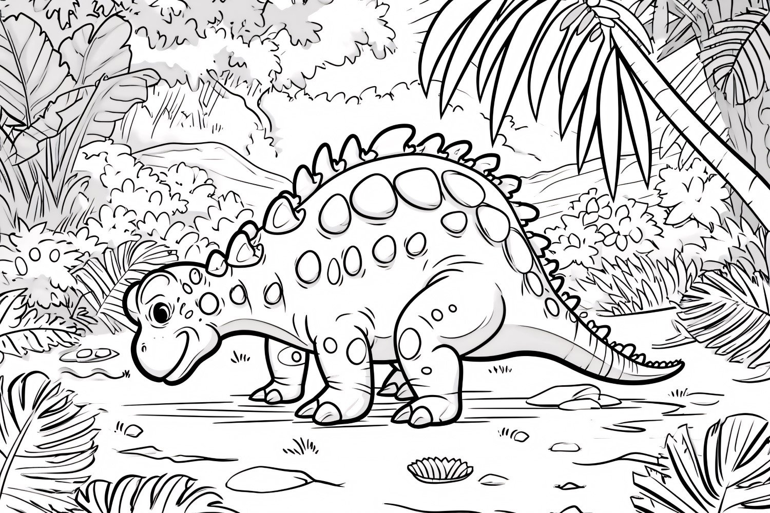 Kit Graphique #417994 Dinosaur Colouring Divers Modles Web - Logo template Preview