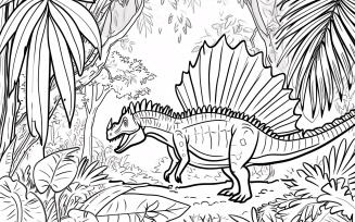 Spinosaurus Dinosaur Colouring Pages 9