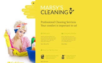 Cleaning Website Template