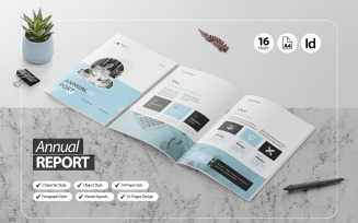 Annual Report Design Template - 01