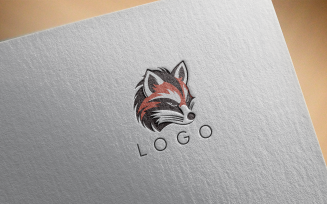 Fox Animal Logo 3-0537-23
