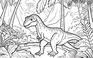 Heterodontosaurus Dinosaur Colouring Pages 1