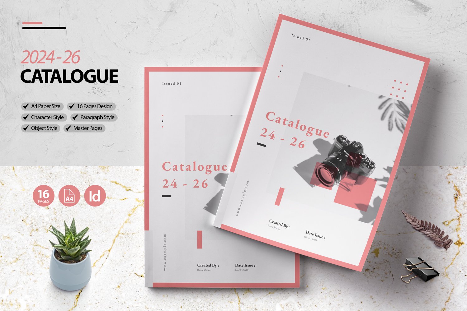 Kit Graphique #418202 Catalog Portfolio Divers Modles Web - Logo template Preview