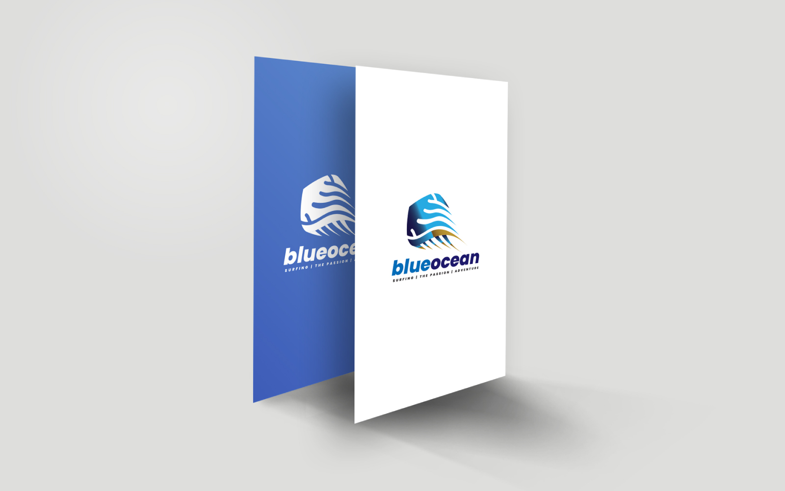 Template #418243 Blue Ocean Webdesign Template - Logo template Preview