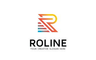 Creative R Letter Logo Design Template FREE