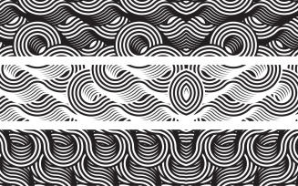 Retro Lines Abstract Patterns