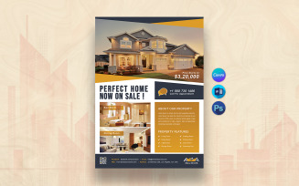 Canva Real Estate Flyer Template