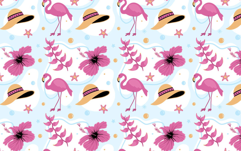 Tropical Seamless Pattern