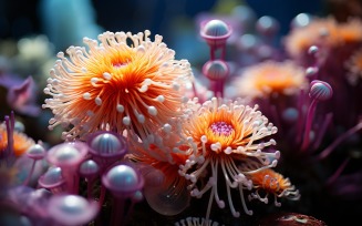 Underwater crystal flowers plant Wallpaper 4