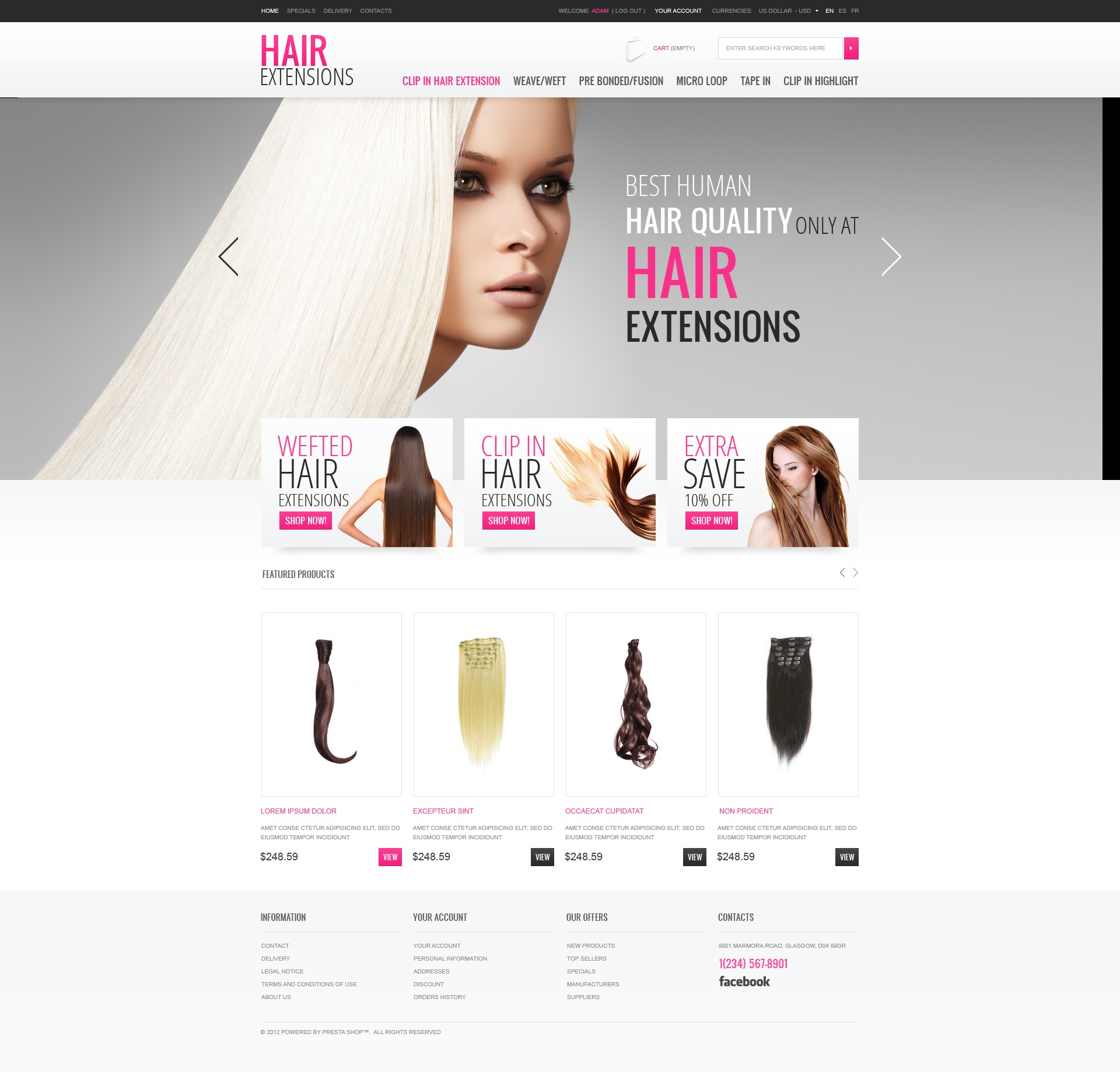 Best extensions. Волос. Интернет-магазин косметики веб дизайн. Волосы в год.