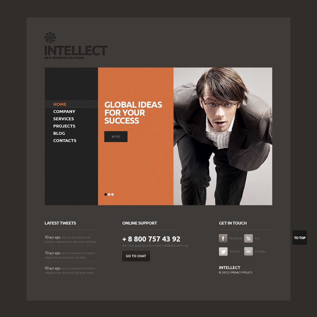 Consulting Drupal Template - screenshot